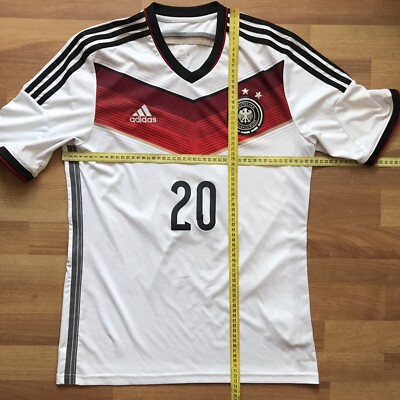 GERMANY 2014 2015 HOME FOOTBALL SHIRT JERSEY #20 BOATENG ADIDAS