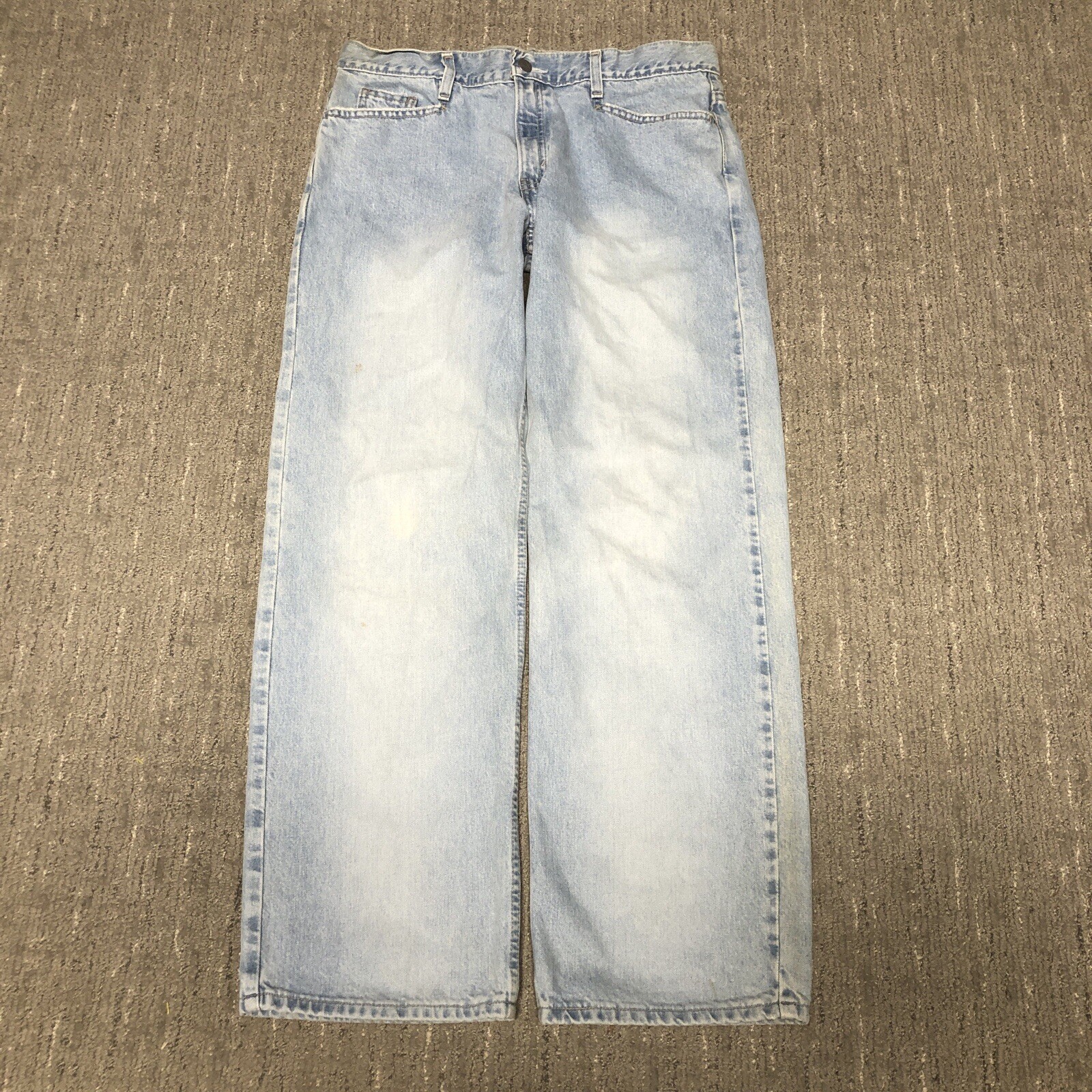 Y2K Vintage Levi's Silvertab Baggy Lightwash Jeans 34x30