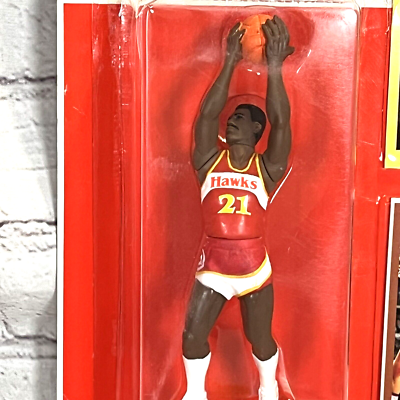 Vintage 1990 Dominique Wilkins Starting Lineup SLU Atlanta Hawks