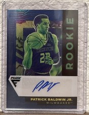2022-23 Chronicles Draft Patrick Baldwin Jr Flux Blue Prizm Rookie Auto #15/49