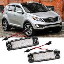 Passt für KIA Sportage III SL Bj. ab 09.2009 LED Kennzeichenbeleuchtung