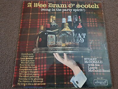 Stuart McDonald - A Wee Dram O' Scotch - LP - Allegro Records    ALL 872 - UK