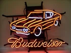 Vintage Old Car Auto Garage Beer Neon Light Sign Lamp Display Man Cave 20"x16"