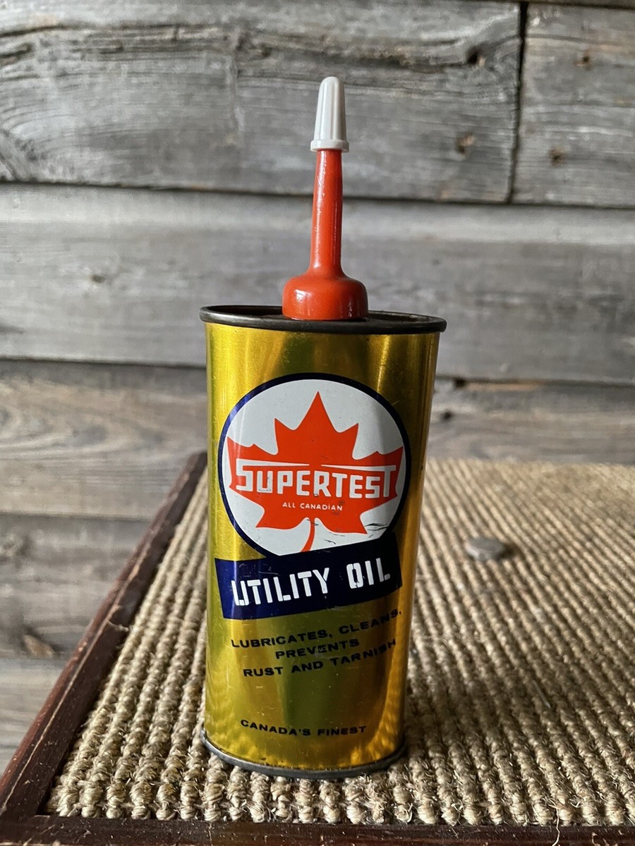 Vintage Handy Oiler 4 Oz Supertest Oil Tin | eBay