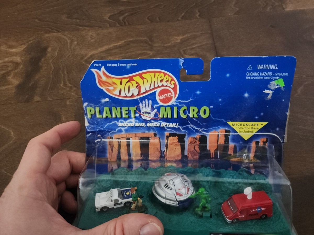 VINTAGE Hot Wheels Planet Micro UnXPlained UFO's | eBay