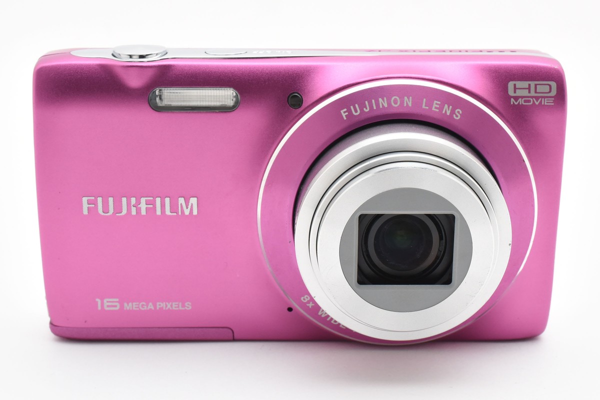 FUJIFILM FINEPIX JZ250 16.0MP Digital Camera Pink From JAPAN