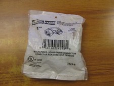 NEW. Hubbell Liquid-Tight Connector 1" Cat 3424-8 ... WG-309