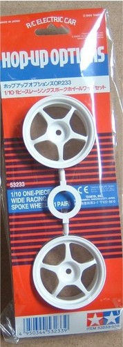 Tamiya 1/10th Wide Racing Spoke Wheels NEW 53233 - 第 1/1 張圖片