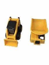 CAT Dump Truck  Excavator State Toy Plastic Construction Vehicle Yellow 4-4.5"