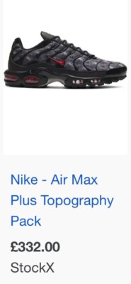 air max plus 3 topography