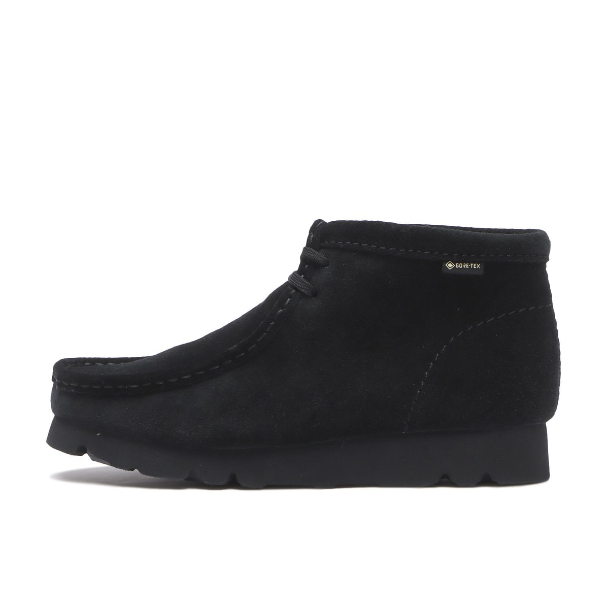 Clarks Wallabee Boot GORE-TEX Black Suede 26179260 UK 4-13