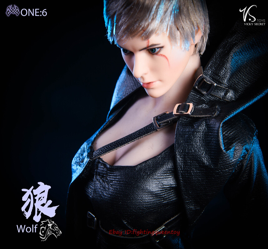 VSTOYS 19XG47 The Female Assassin Wolf 1/6 Head Clothes