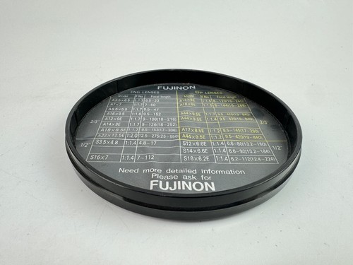 Fujifilm Fujinon 120mm ENG EFP push on plastic front lens cap from Japan #B139 - Picture 4 of 4
