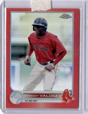 2022 Topps Pro Debut - Chrome Freddy Valdez Rookie Numbered #