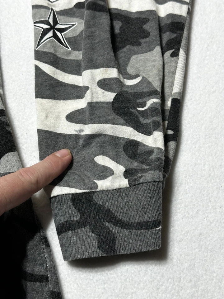 Camo Shirt Mens XL 2013 Nantucket Harpoon Run Biker Rally Camouflage Pirate - Image 2 of 4