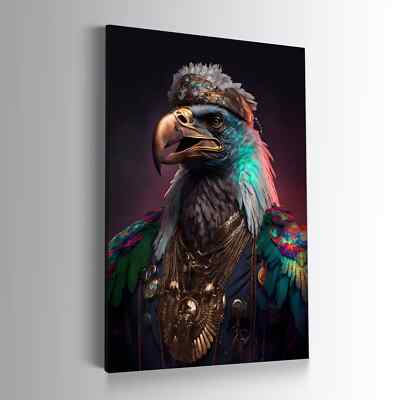 Eagle Canvas Leinwand Poster Acrylglas Wohnzimmer PopArt Abstrakt Tiere 