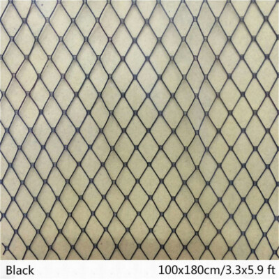 100x180cm Hochzeit Vogelkäfig Verschleierung Millinery Hut Rand Veil Netz Stoff