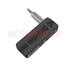 Wireless Bluetooth Transmitter Receiver  3.5mm Aux Stereo 2in1 Audio Adapter Car