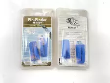 Fin Finder Remedy Vibration Reducer Blue. Bowfishing-Brand New LOT OF 2