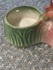 Vintage Planter Deer? Bear? Lamb? over Brick Fence Anthropomorphic Succulent — photo 10