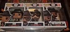 Run DMC Funko Pops Set of 3 Amazing Condition Minimal Shelf Wear 