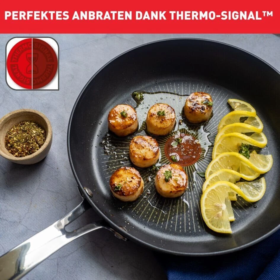 Tefal Unlimited On Bratpfanne | 28 cm | mit kratzfester Titanium, ÖZENSAAT - Bild 4 von 4