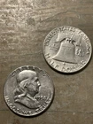 Benjamin Franklin half dollar coins RARE