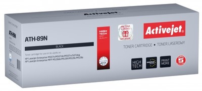 Activejet Toner ATH-89N (Ersatz HP CF289A; Supreme; 5000 Seiten; schwarz) - mit 