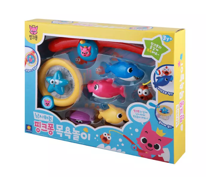 Pinkfong Baby Shark Bath Play Fishing Play Toy For Baby Kids eBay