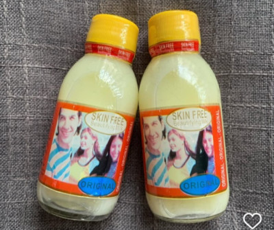 2X ORIGINAL Skin Free Beautifying Milk 100ml . ADD to Body Lotion!
