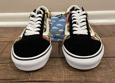 Vans x The Simpsons Bart Simpson Old Skool Shoes Size Men 9 / Women 10.5