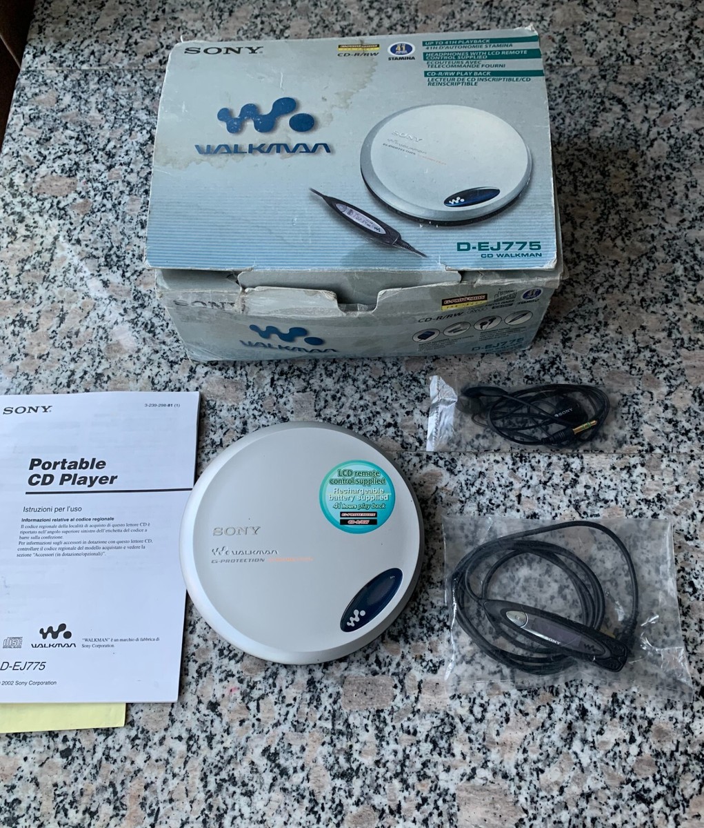SONY ウォークマン G-Protection D-EJ775 SONY Walkman Portable CD Player D-EJ775 G Protection with
