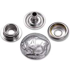 Line 20 & Line 24 Metal Snap Sets for Leather, Holsters, Sheaths, Pouches, ETC.