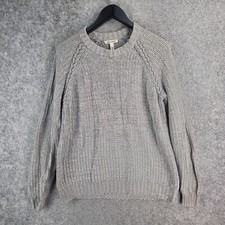 Billbong Jumper Womens 12 Grey Knit Pullover Winter 12610