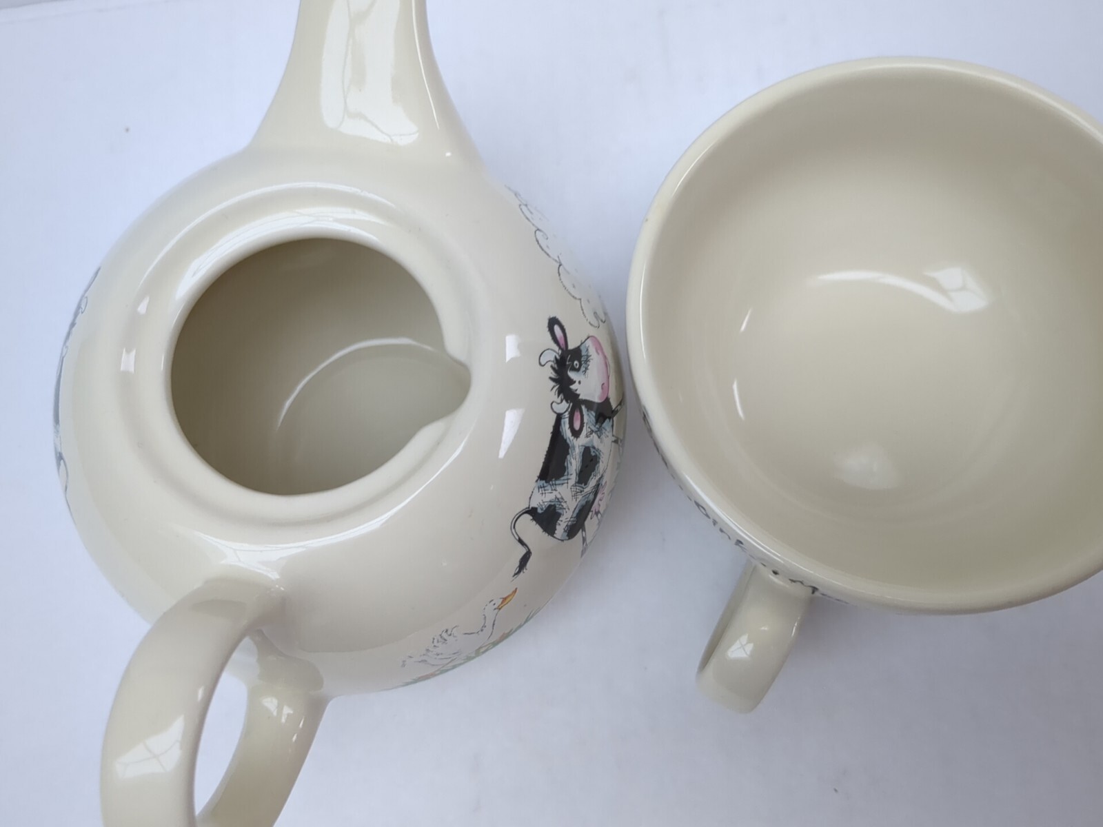 Price & Kensington Tea For One Ceramic Teapot With Cup Home Farm VGC eBay