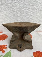 Ancienne Petite Enclume Métal Accroche Établi Bijoutier Vintage