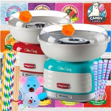 Zuckerwattemaschine + Zuckerwatte Zuckerbunt Set 12 x 100g