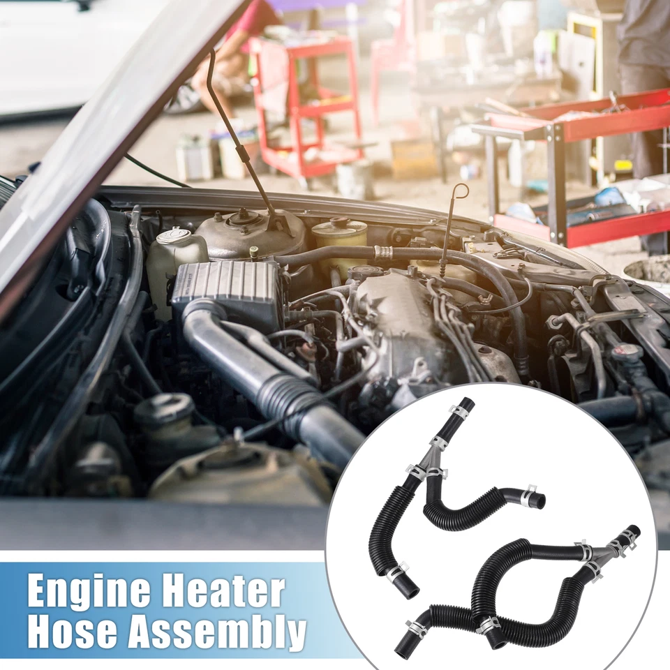 Conjunto de manguera de calefacción de motor n.º 4677603AL para Dodge Grand Caravan 2010 goma Foto 2 de 4