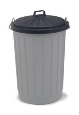 Addis 90 litre Large Round Outdoor Waste Recycling Dustbin 510756ebay