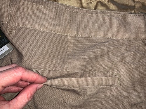 SZ 42 APT 9 LIGHTWEIGHT DRESS SHORTS LIGHT BROWN STRETCH FABRIC 10" INSEAM NEW - Picture 6 of 7
