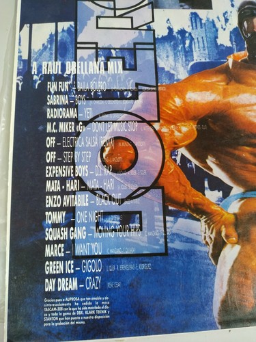 BOLERO MIX 2 A RAUL ORELLANA MIX - LP VINILO VINYL 12" 1987 VG/VG - Photo 5 sur 5