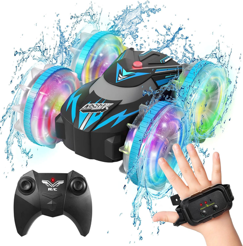 Beach Amphibious Remote Control Car Toys,2.4 Ghz Remote Control Boat Waterproof,