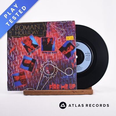 Roman Holliday - Fire Me Up - 7'' Vinyl Record - VG+/VG+