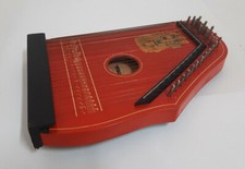 Original Folk strings musical instrument Zither Musima DDR Germany 1970s