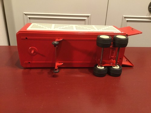 Vintage Tonka Livestock Tractor Trailer Semi Pressed Steel, 1960’s Restored 16”. - Picture 12 of 12