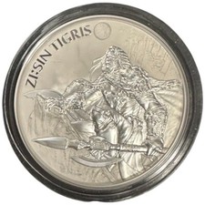 ZISIN TIGRIS 2022 10 oz Pure Silver BU Round - Republic of Korea 36.88 per troy oz