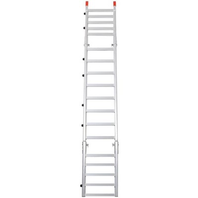 Silver 2-in-1 Ramp and Tailgate , Fits Light/Medium Trucks, 1,400 Capacity  