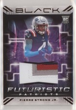 2022 Panini Black Futuristic Copper 22/50 Pierre Strong Jr #FUT-PST qf8