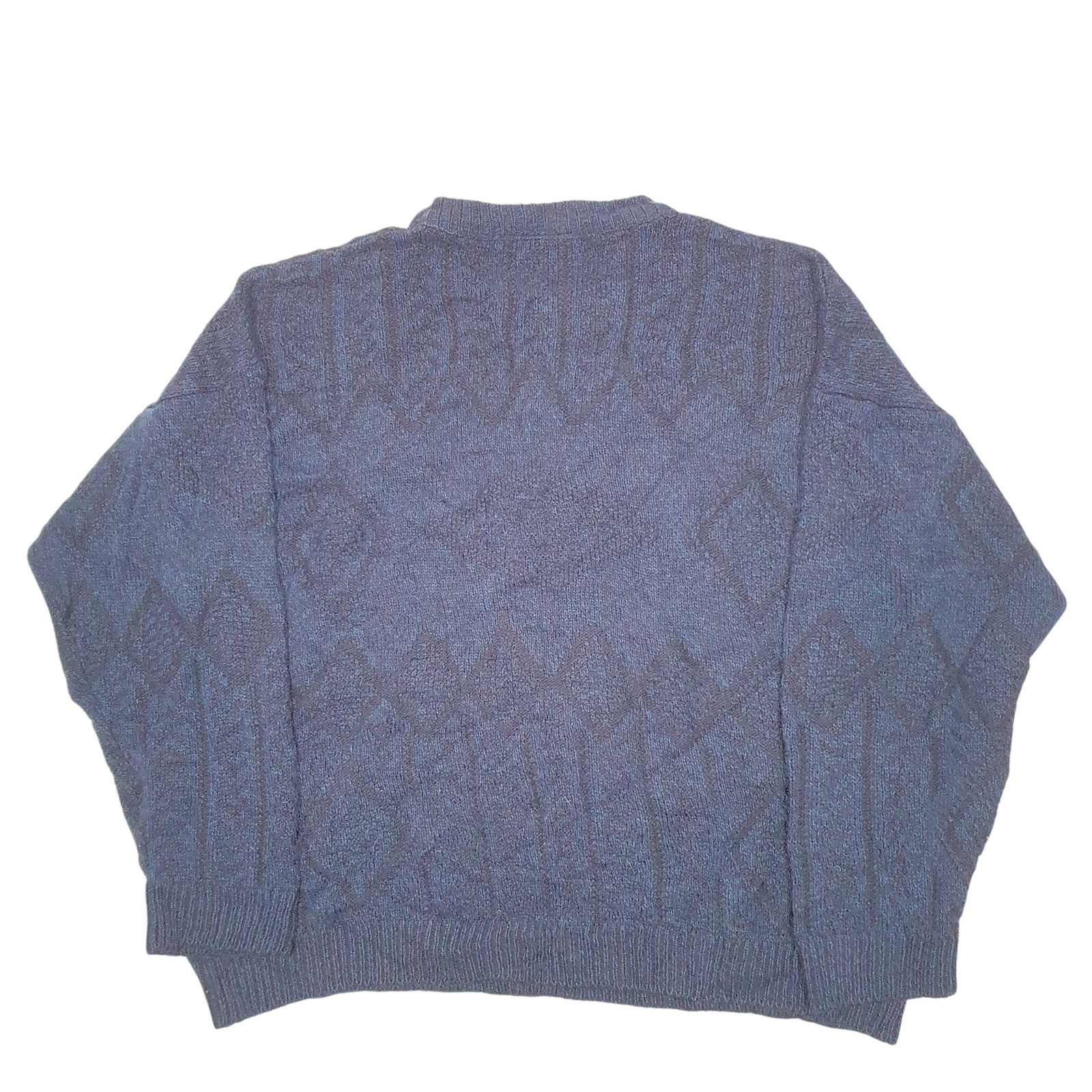 ST BERNARD Crewneck Knit Crest Made In Italy Blend Jumper Sweatshirt Mens XL image 3