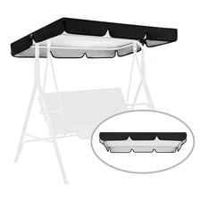 NSdawali Swing Canopy Replacement for Outdoor Patio Swing Chair 2/3 Seater Wa...